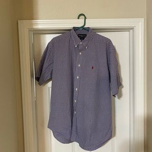 Ralph Lauren Mens checked shirt